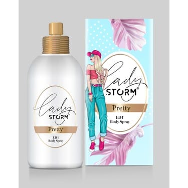 LADY STORM DEO SPRAY FOR WOMEN PRETTY 250ML