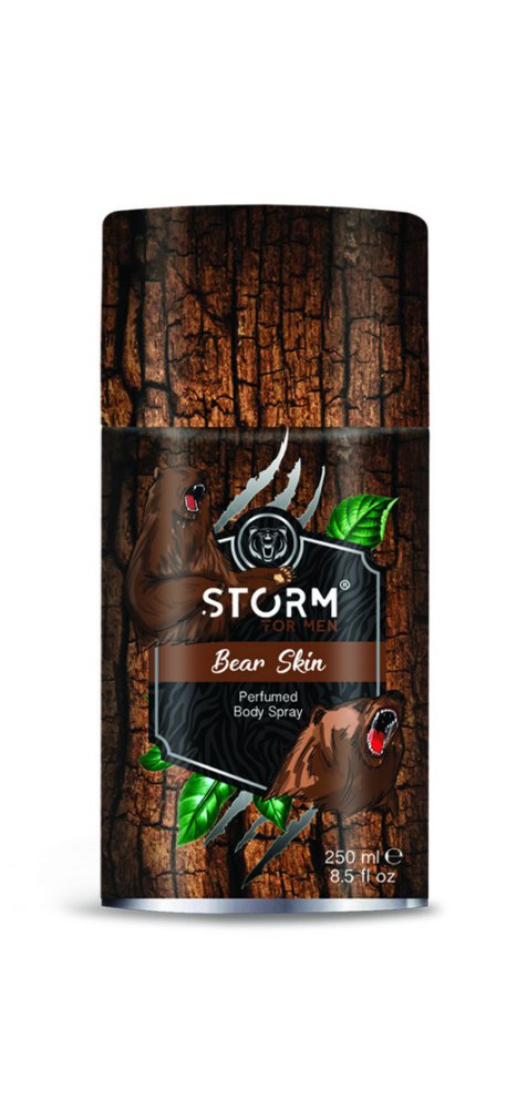 STORM DEO SPRAY FOR MEN BEAR SKIN 250ML
