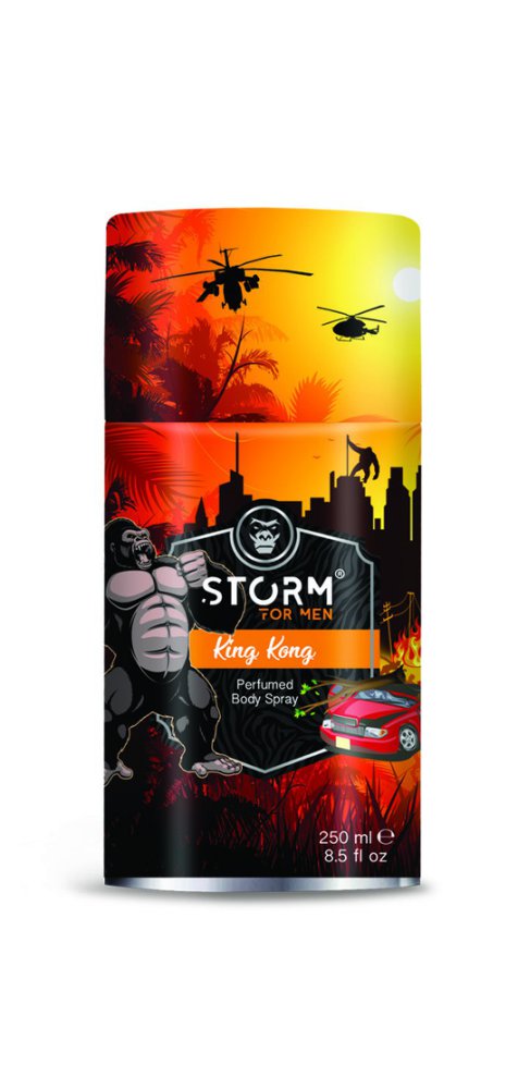 STORM DEO SPRAY FOR MEN KING KONG 250ML